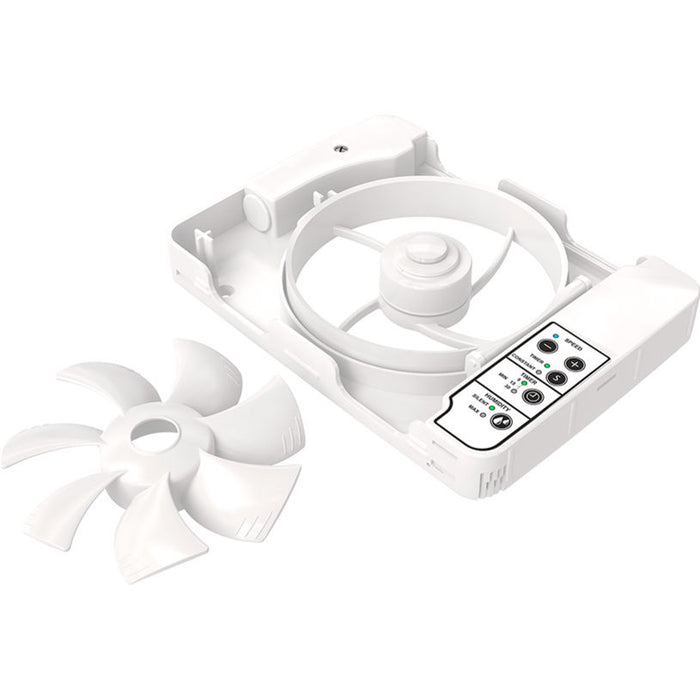 FRESH INTELLIVENT WHITE BATHROOM FAN