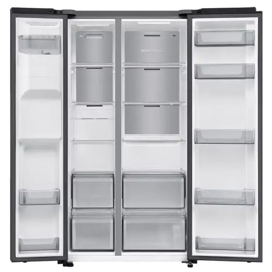 Fridge-freezer SAMSUNG Side-by-Side RS70F64KDFEO 640 l Bespoke AI SBS-AI Energy 178.4 cm - Хладилници Side