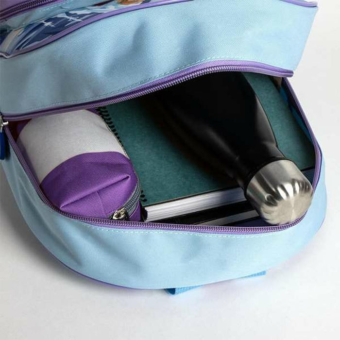 School Bag Frozen Blue