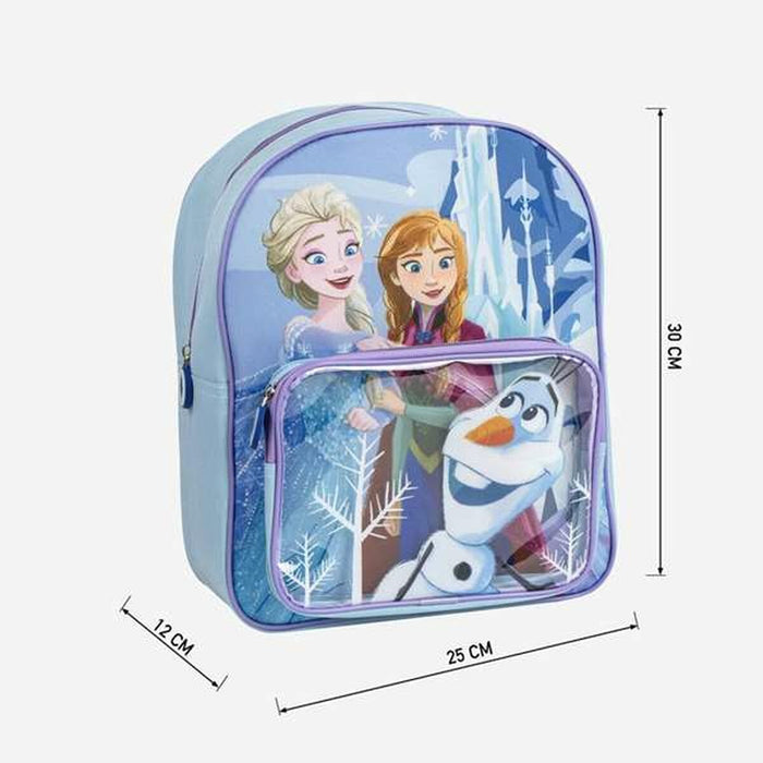 School Bag Frozen Blue