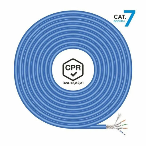 FTP Category 7 Rigid Network Cable Aisens AWG23 Blue 100 m - Компютър Кабели и адаптери<<<Компютри|