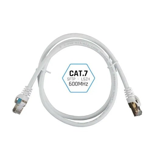 FTP Category 7 Rigid Network Cable iggual IGG318638 White 5 m - Компютър Кабели и адаптери<<<Компютри|