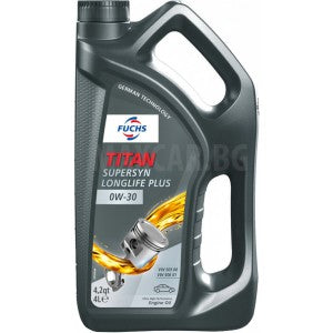 FUCHS TITAN SUPERSYN LONGLIFE PLUS 0W-30 4L