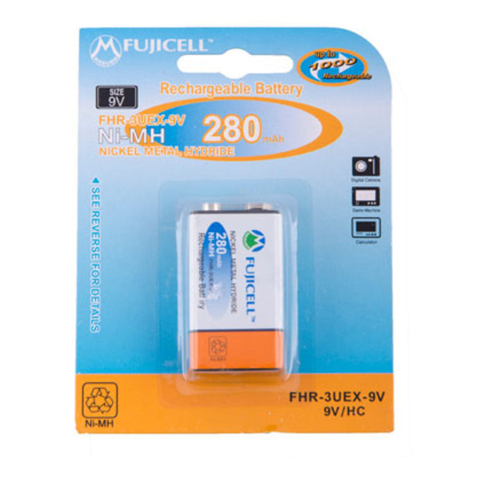 BATTERY FUJICELL 9V 280mAh
