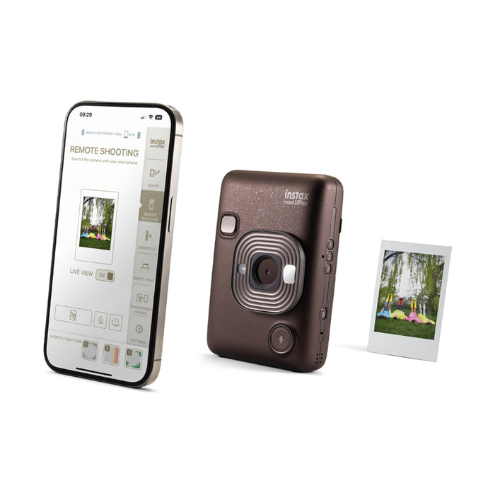 Instant camera FUJIFILM INSTAX MINI LIPLAY DEEP BRONZE