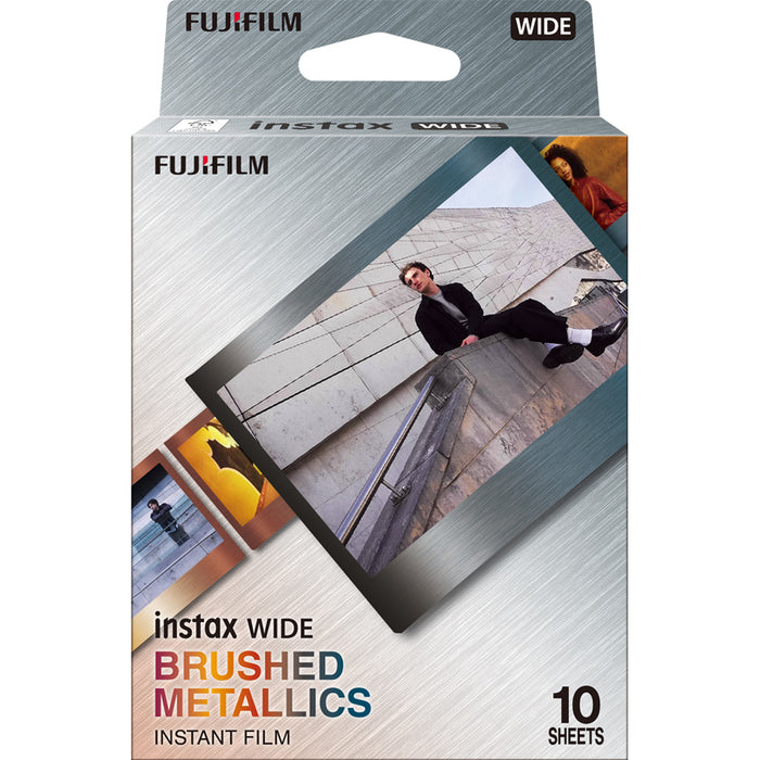 PHOTO PAPER. INSTAX WIDE BRUSHED METALLICS