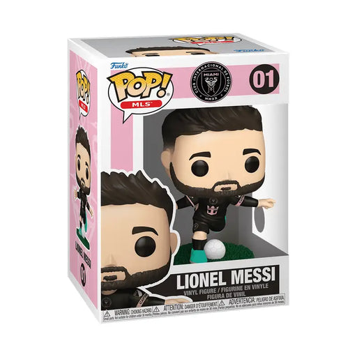 Funko Pop! MLS: Inter Miami - Lionel Messi (Away) #01 - Фигурки<<<Геймърска периферия<<<ValiAPI