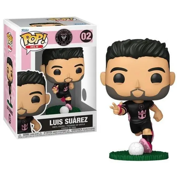 Funko Pop! MLS: Inter Miami - Luis Suarez (Away) #02 - Фигурки<<<Геймърска периферия<<<ValiAPI