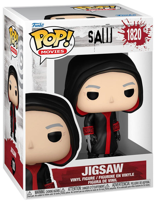 Funko Pop! Movies: Saw (10th Anniversary) - Jigsaw (Killer) #1820