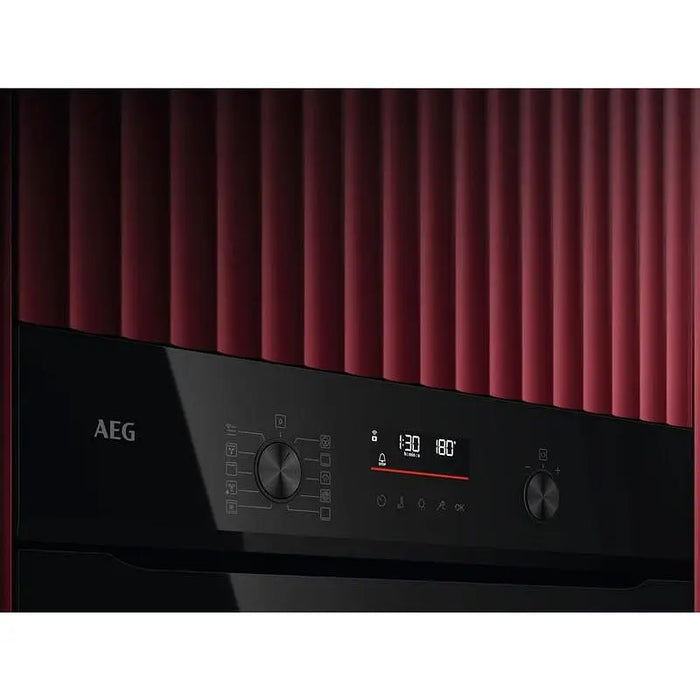 Фурна за вграждане AEG NBA5P531AB(ST) Push бутони 71 А+ Пиролиза - Фурни<<<Уреди за вграждане<<<ZoraSite
