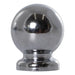 FURNITURE HANDLE CHROME GLOSS NOBEL GROUP Model 3289 - Мебелни дръжки и закачалки<<<Обков<<<Инструменти и