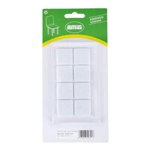 FURNITURE STEP ADHESIVE 8 PCS. AMIG MOD.80 - Мебелен обков<<<Мебели и обков<<<Мебели и интериор<<<Praktiker&&&Мебелен