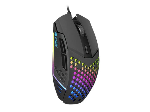 Fury Gaming Mouse Battler 6400 DPI Optical With Software Black - Мишки<<<FURY компютърна