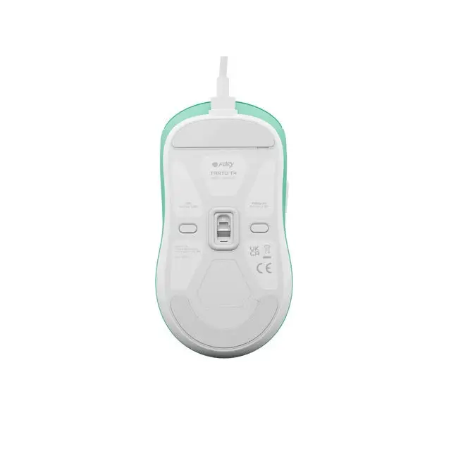 Fury Gaming Mouse Tanto T4 12000DPI Optical With Software RGB Backlight Mint - Мишки<<<FURY компютърна