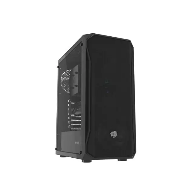 Fury PC Case Shobo SH4 Midi Tower Window Black - Кутии за компютър<<<FURY компютърна