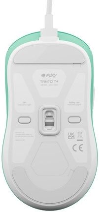 Fury Gaming Mouse Tanto T4 12000DPI Optical With Software RGB Backlight Mint