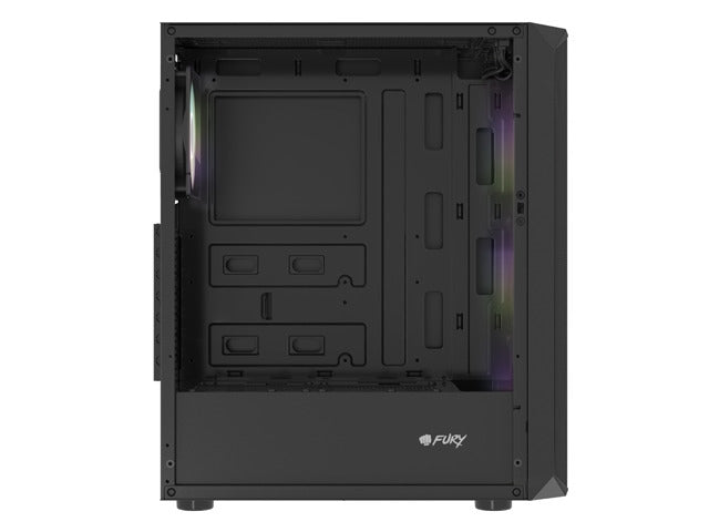Fury PC Case Shobo SH4F RGB Midi Tower, Window, Black