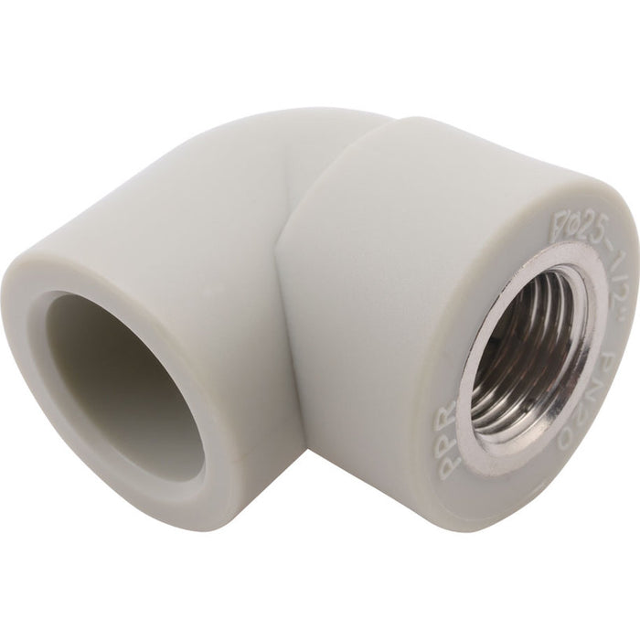 PPR ELBOW F25 X 3/4 FV PLAST