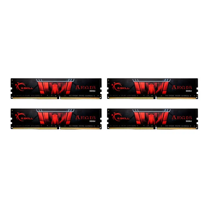 G.Skill Aegis F4-3200C16Q-32GIS memory module 32 GB 4 x 8 GB DDR4 3200 MHz - DIMM (DDR IV)PAM-DR4<<<Memory