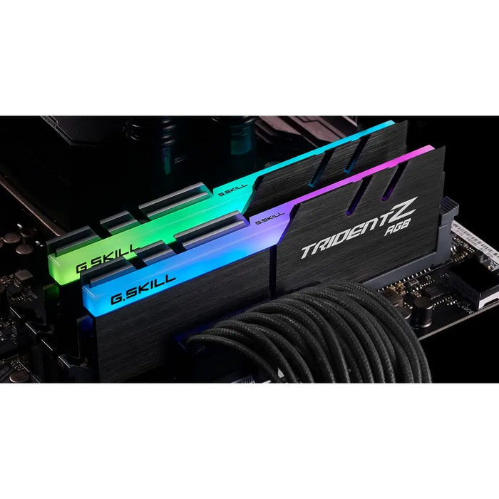 G.Skill Trident Z RGB F4-3600C16D-64GTZR memory module 64 GB 2 x 32 GB DDR4 3600 MHz - DIMM (DDR IV)PAM-DR4<<<Memory