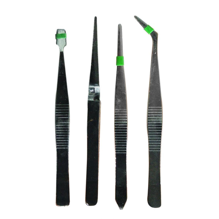 TWEEZERS 4 PCS