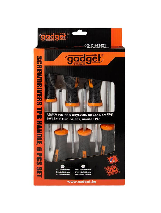 SCREWDRIVER SET 6H. GADGET