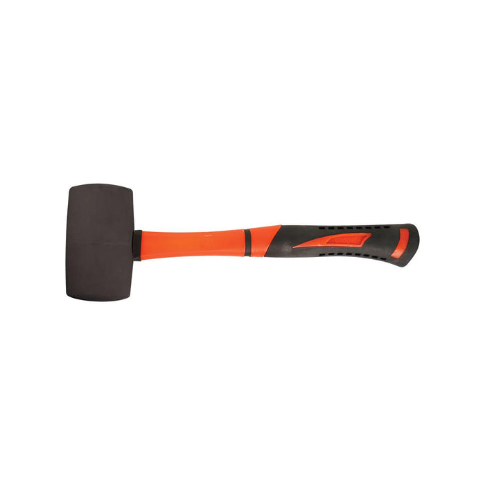 RUBBER HAMMER WITH HANDLE BLACK TPR 445G GD