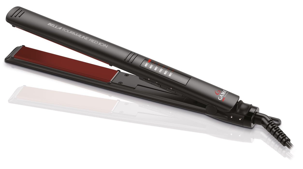 GA.MA Bella Tourmaline Straightening iron Warm Black 49 W 2.5 m