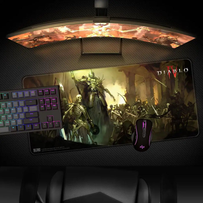 Gamepad Diablo IV - Skeleton King XL - Геймърски падове<<<Геймърска периферия<<<ValiAPI&&&Геймърски падове<<<Гейминг