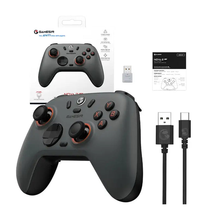 GameSir Nova 2 Lite Wireless Controller (gray) - Gamepads<<<Gamepads and steering