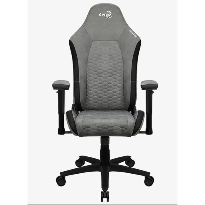 Gaming Chair Aerocool Crown AeroSuede Black Grey - Аксесоари за Игри<<<Компютър Игри<<<Компютри|