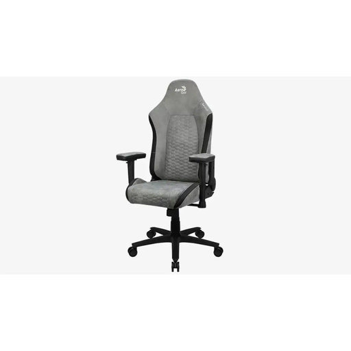 Gaming Chair Aerocool Crown AeroSuede Black Grey - Аксесоари за Игри<<<Компютър Игри<<<Компютри|