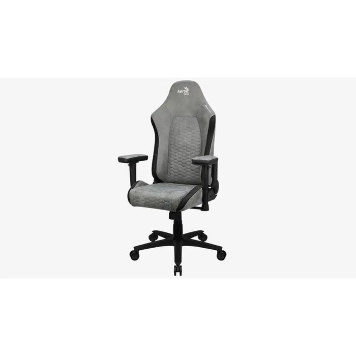 Gaming Chair Aerocool Crown AeroSuede Black Grey - Аксесоари за Игри<<<Компютър Игри<<<Компютри|