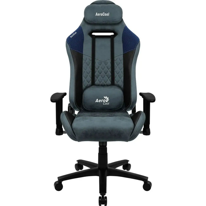 Gaming Chair Aerocool DUKE AeroSuede 180º Blue - Аксесоари за Игри<<<Компютър Игри<<<Компютри|