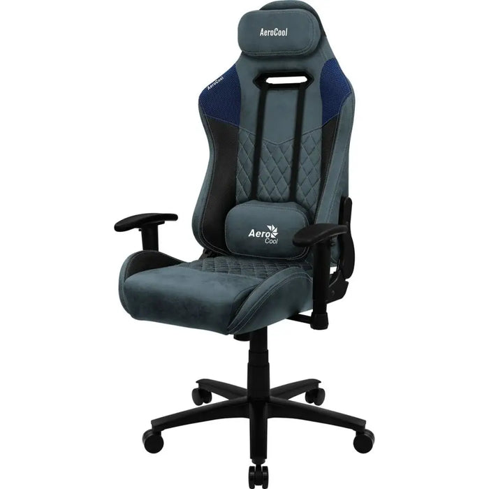 Gaming Chair Aerocool DUKE AeroSuede 180º Blue - Аксесоари за Игри<<<Компютър Игри<<<Компютри|