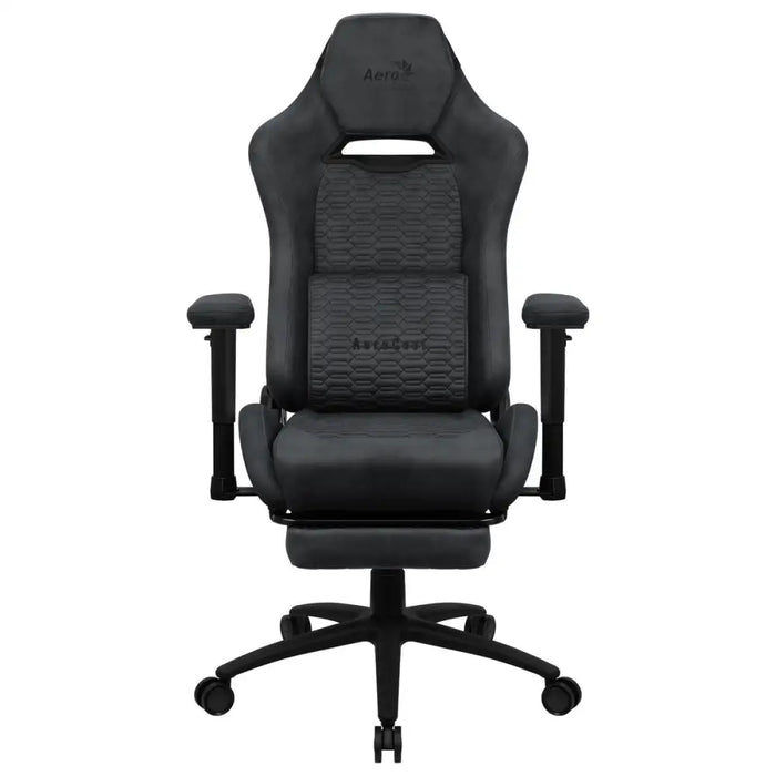 Gaming Chair Aerocool ROYALSLATEGR Black Grey - Аксесоари за Игри<<<Компютър Игри<<<Компютри|