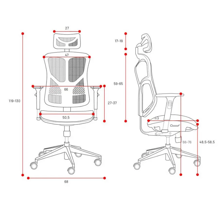 Gaming Chair Diablo Chairs V-BASIC Black - Gaming armchairsGAM-FOT<<<PC GamingGAM<<<ActionPL&&&Компютър