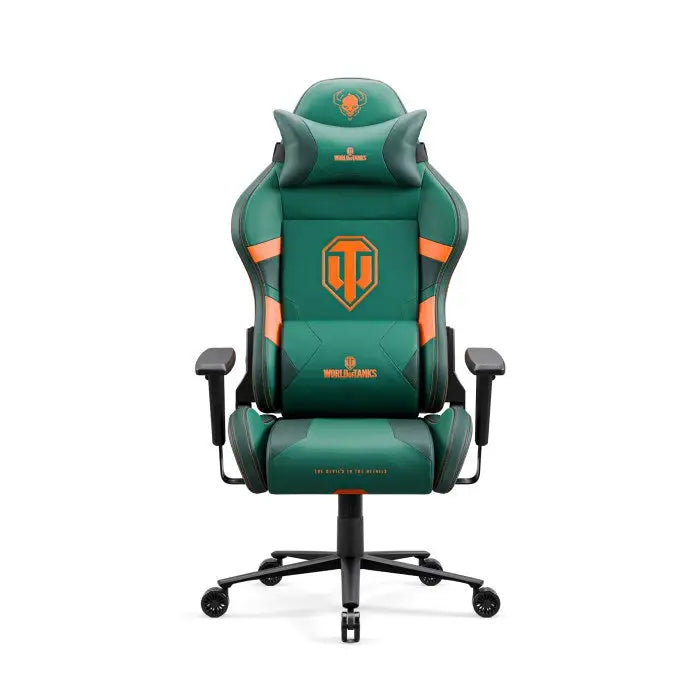 Gaming Chair Diablo Chairs Diablo X-One 2.0 World of Tanks Blue Green - Gaming armchairsGAM-FOT<<<PC