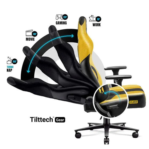 Gaming Chair Diablo Chairs Diablo X-PLAYER 2.0. KING Yellow Black - Gaming armchairsGAM-FOT<<<PC