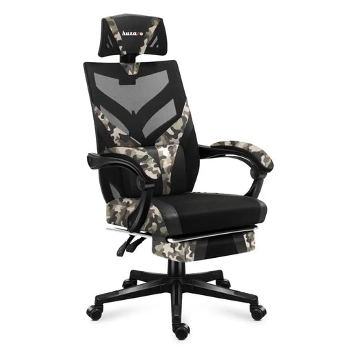 Gaming Chair Huzaro Combat 5.0 Black - Аксесоари за Игри<<<Компютър Игри<<<Компютри| Електроника<<<BigBuy&&&Gaming