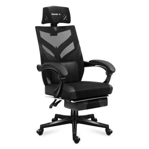 Gaming Chair Huzaro Combat 5.0 Black - Аксесоари за Игри<<<Компютър Игри<<<Компютри| Електроника<<<BigBuy&&&Gaming