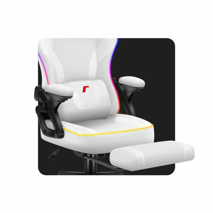 Gaming Chair Huzaro HZ-FORCE 4.6 RGB WHITE MESH - Аксесоари за Игри<<<Компютър Игри<<<Компютри|
