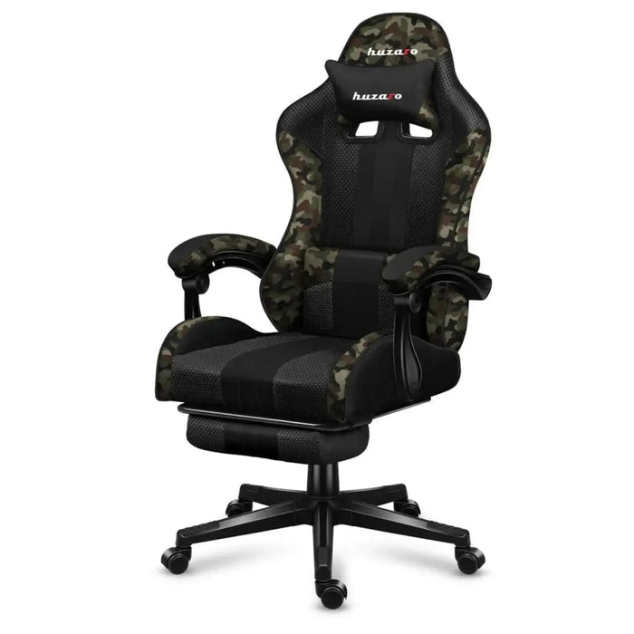 Gaming Chair Huzaro HZ-Force 4.7 Camo Black - Аксесоари за Игри<<<Компютър Игри<<<Компютри|