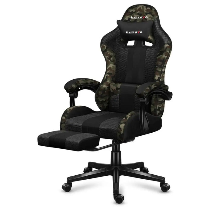 Gaming Chair Huzaro HZ-Force 4.7 Camo Black - Аксесоари за Игри<<<Компютър Игри<<<Компютри|