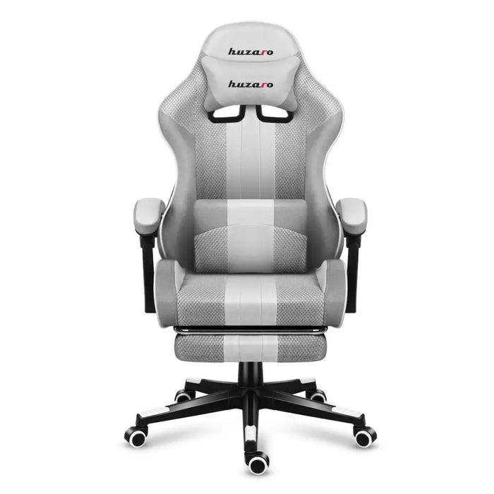 Gaming Chair Huzaro HZ-Force 4.7 White Mesh White Grey - Аксесоари за Игри<<<Компютър Игри<<<Компютри|