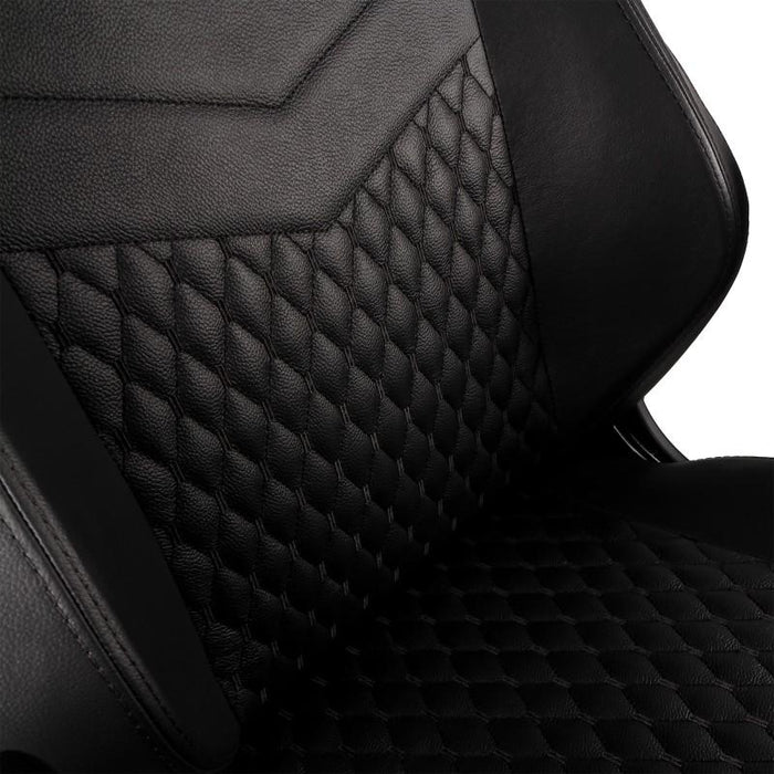 Gaming chair noblechairs HERO Real Leather Black - Геймърски столове<<<Геймърска периферия<<<ValiAPI
