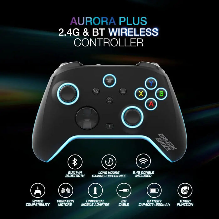 Gaming Control DragonShock DSPCPC-BK - Електроника Игри<<<Компютри| Електроника<<<BigBuy&&&Аксесоари за