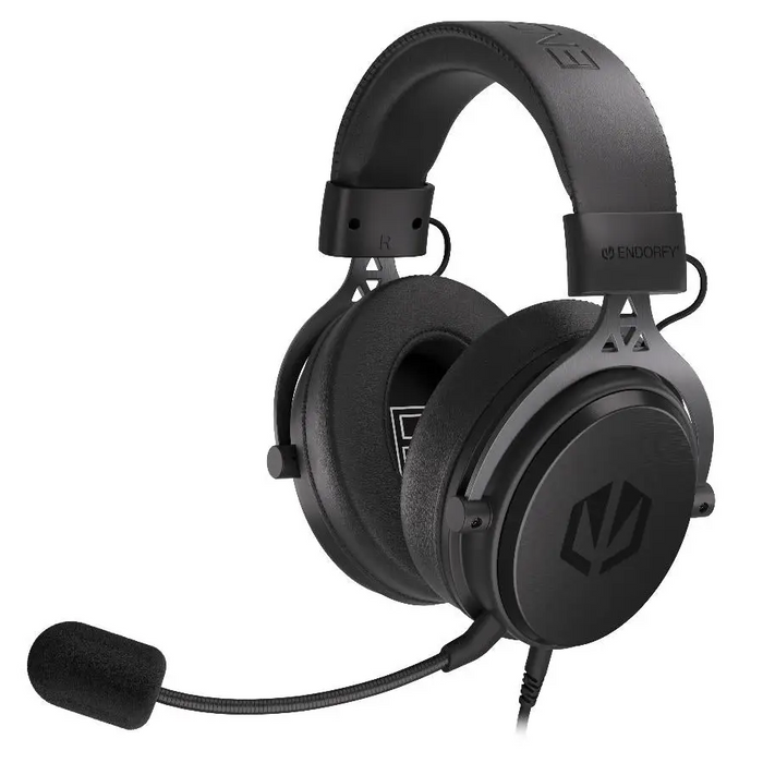 Gaming headphones ENDORFY Viro Plus 7.1 USB - Black - Геймърски слушалки<<<Геймърска