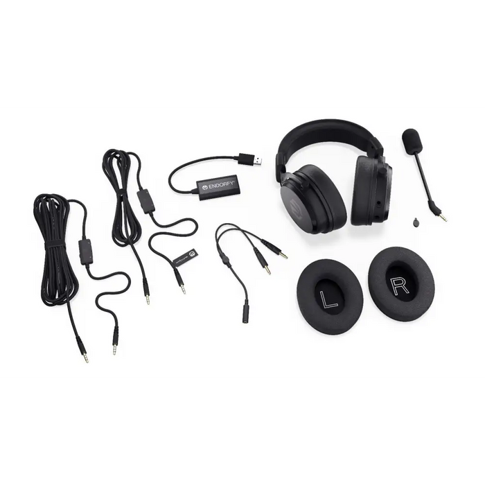Gaming headphones ENDORFY Viro Plus 7.1 USB - Black - Геймърски слушалки<<<Геймърска