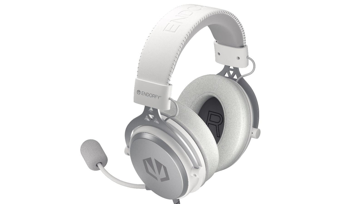 Gaming headphones ENDORFY Viro Plus 7.1 USB - Onyx White - Геймърски слушалки<<<Геймърска